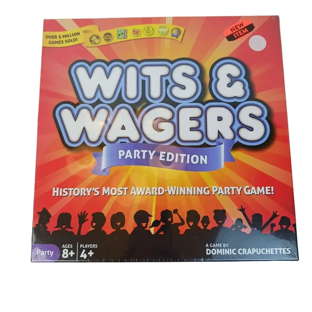 Wits & Wagers Party Edition Board Game North Star Game 2015 NEW SEALED